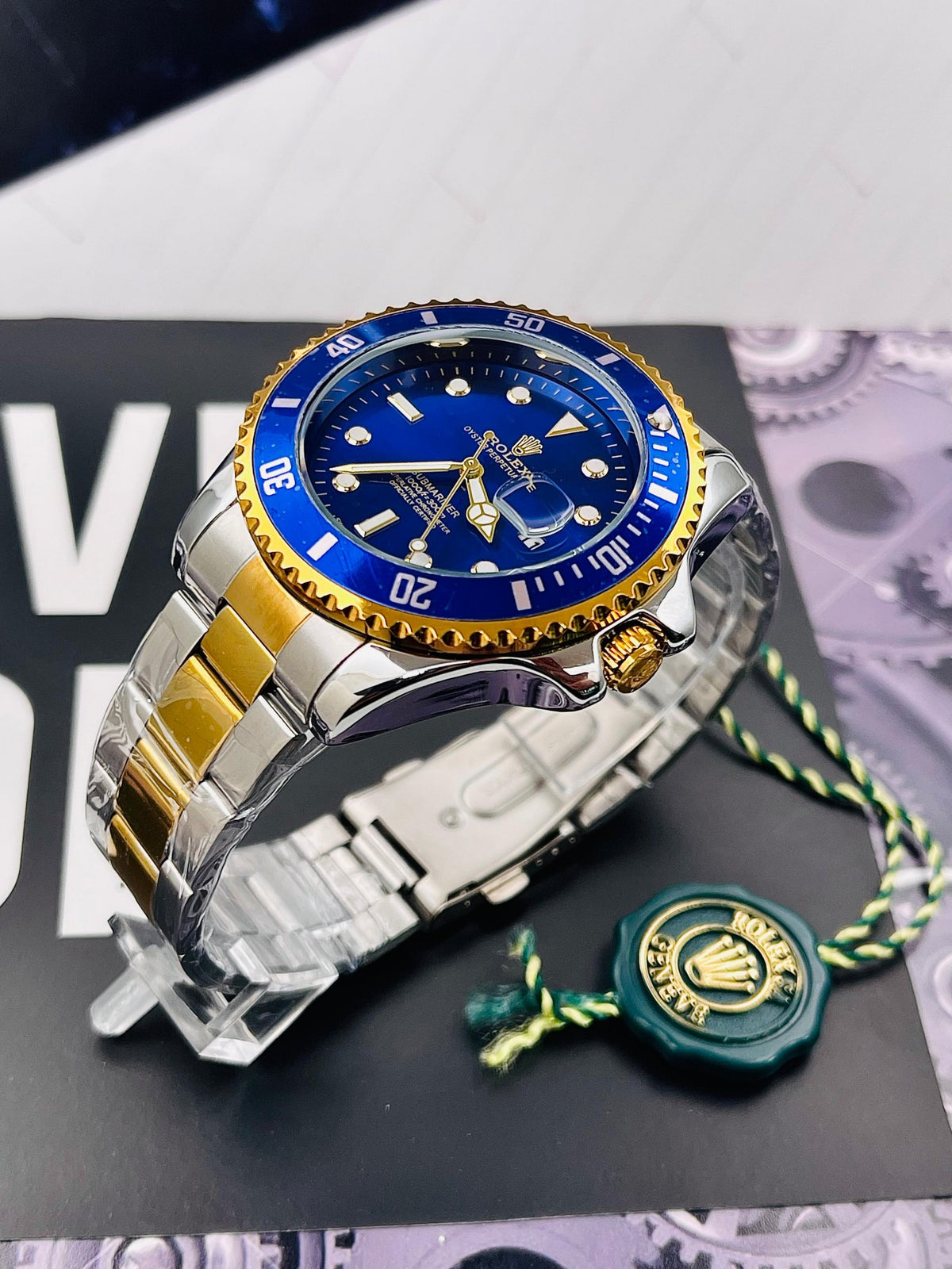 Reloj Rolex Submariner+Estuche de lujo.