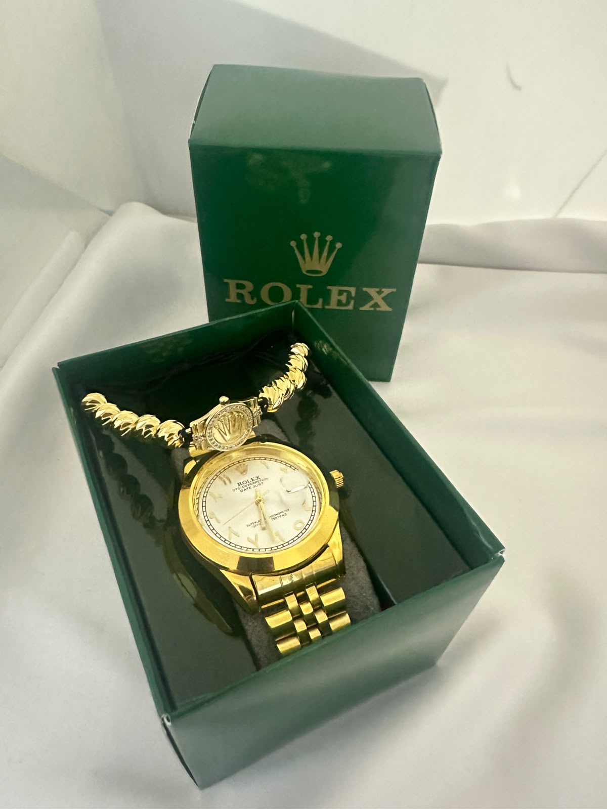Reloj Rolex + Pulseras Rolex Balin.