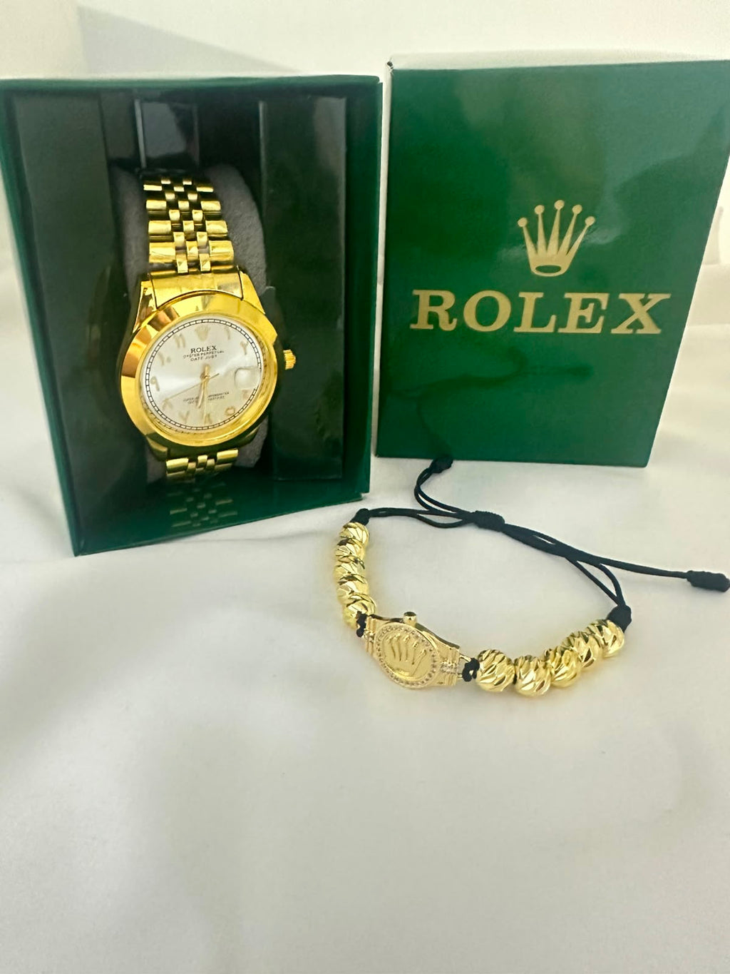 Reloj Rolex + Pulseras Rolex Balin.