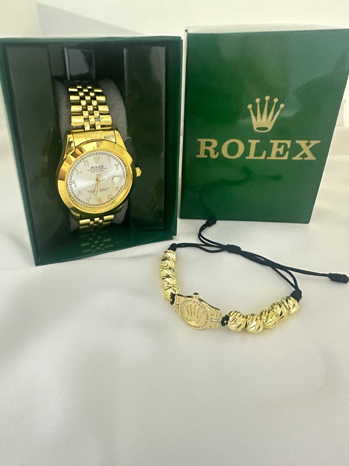 Reloj Rolex + Pulseras Rolex Balin.
